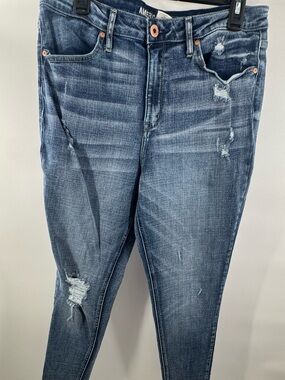 American Rag‎ Distressed Dark Blue Skinny Jeans